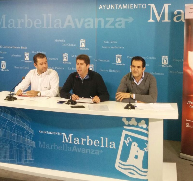 presentacion carrera solidaria centro plaza marbella